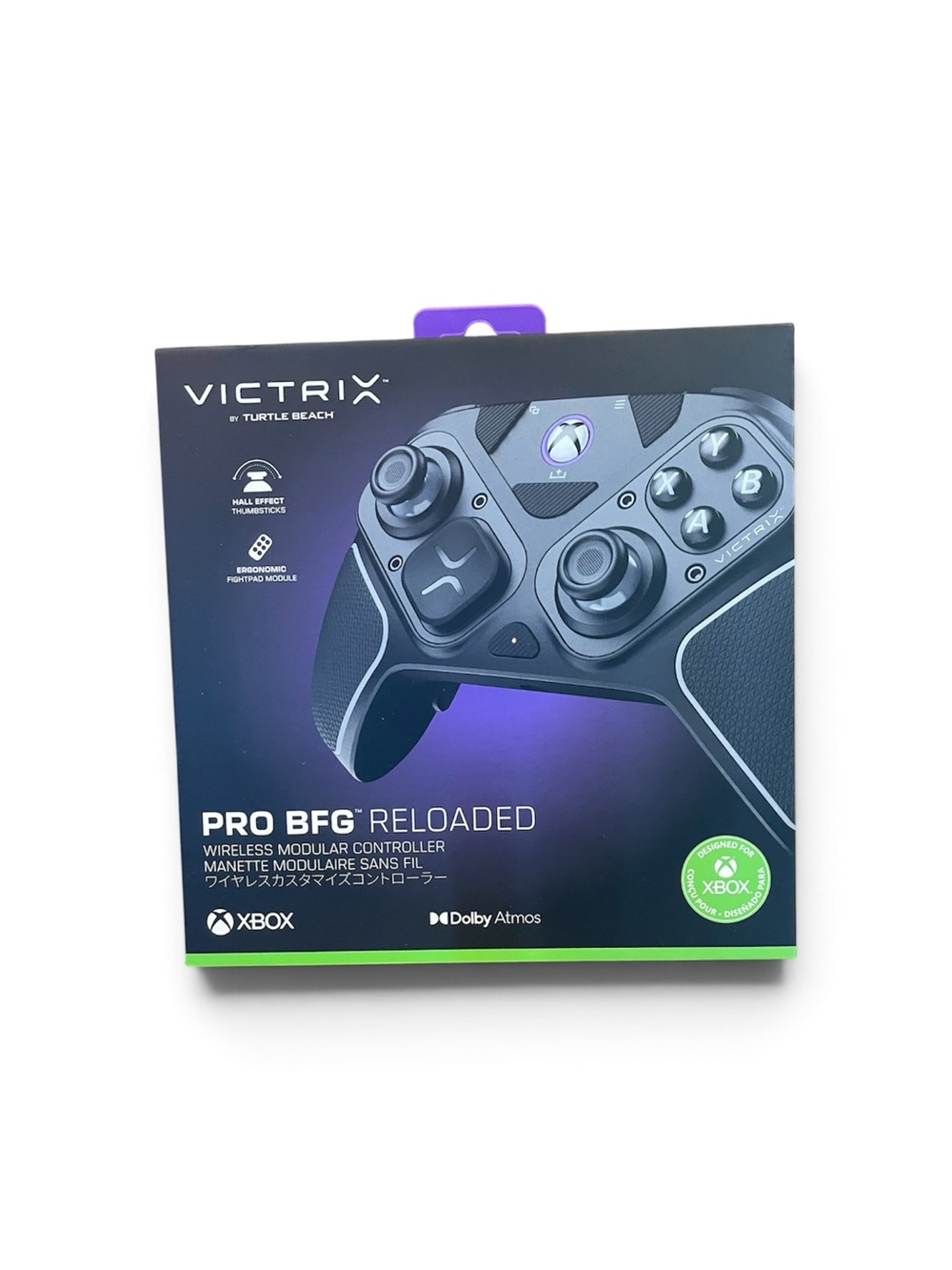 Victrix Pro BFG Reloaded Wireless Controller - Black & Purple Accents